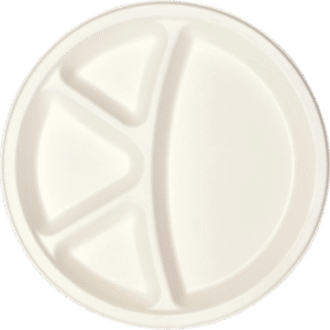 11 Inch 4 Compartment Plate